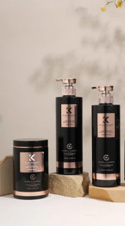 ست شامپو و ماسک مو کراتین کویین Keratin Queenضد ریزش حاوی کراتین و کلاژن