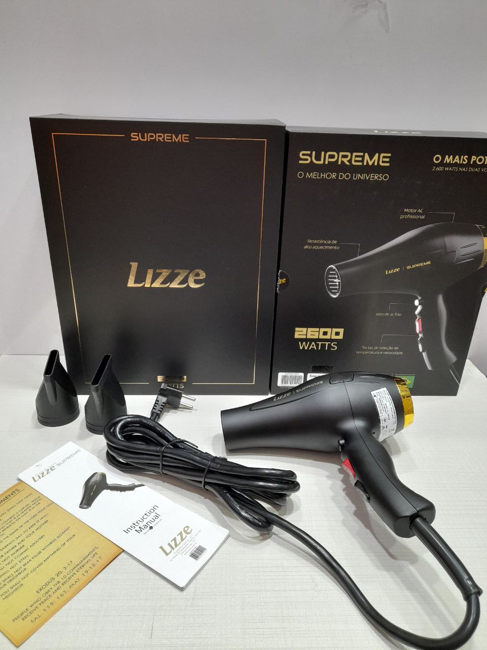 سشوار حرفه ای لیز 2600 وات مدل SUPREME