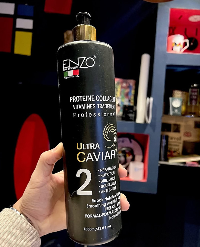 پروتئین مو Enzo Ultra Caviar+ Professionnel