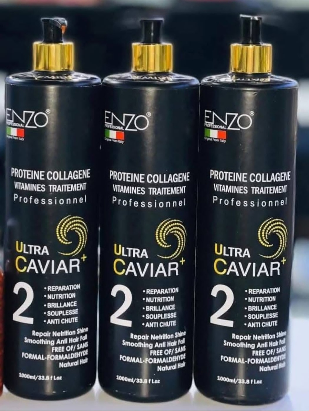 پروتئین مو Enzo Ultra Caviar+ Professionnel