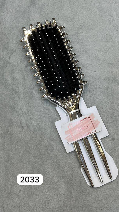 برس باونس کرل کرومی پشت شیار دار پیک دار
